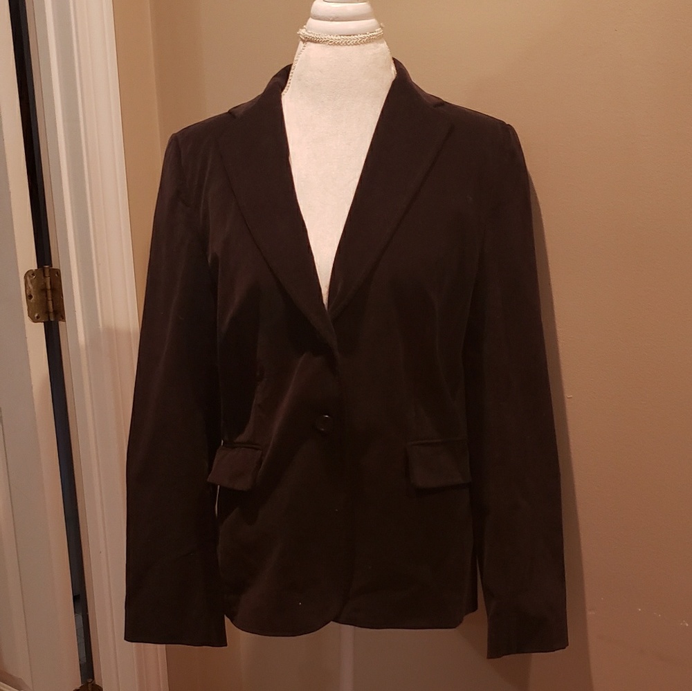 Banana republic sz 12 stretch courdory  blazer